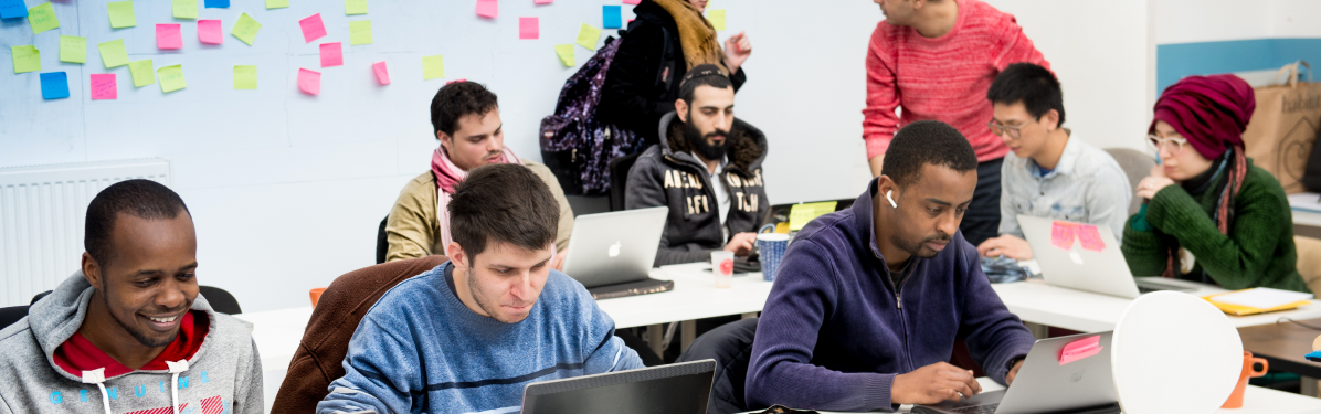 Photo des apprenants à Simplon Montreuil